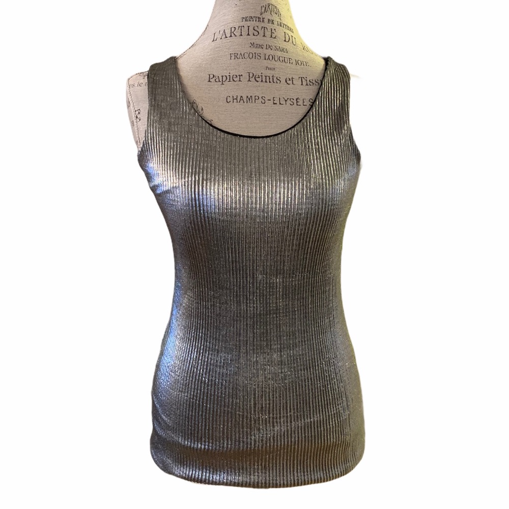 Silver Tank Top